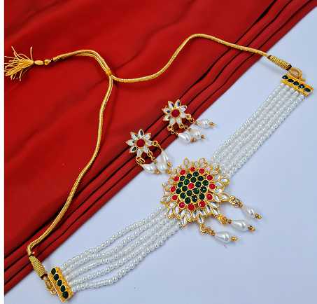 EARRINGS WITH NECKLACE