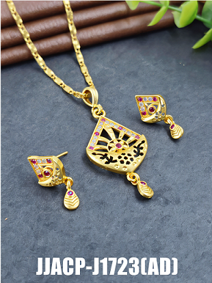 EARRINGS WITH NECKLACE